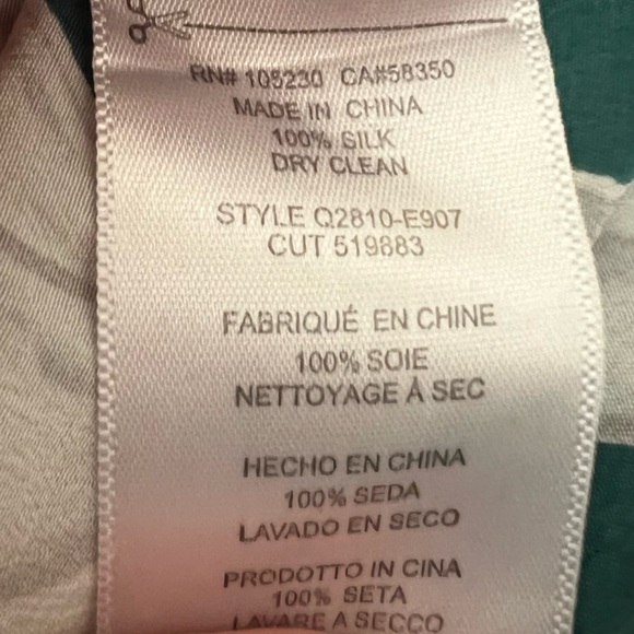 Equipment silk button-down shift dress size small - Picture 5 of 5